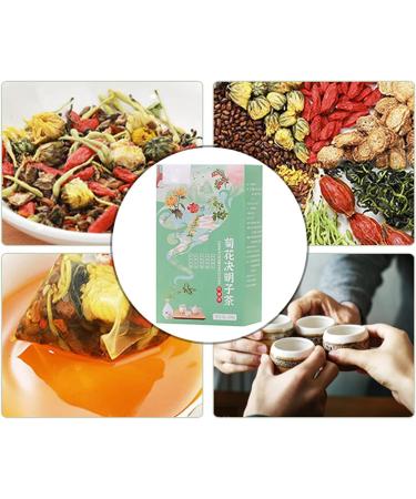 Pure Natural Combination Floral Tea Health Tea and Eyes Brighten Liver Cleanse Tea 120g 20 Counts Chrysanthemum Cassia Seed Tea Remove Liver Fire and Bad Breath Chrysanthemum Tea for Your Own Parent - Buy Online on SooperMarket.com