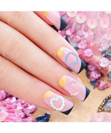 OSALADI Nail Art Gems 1 Nail Art Accessories Hawaii Abs 3d Gem 3d Nail Art Jewelry As Shown - Buy Online on SooperMarket.com