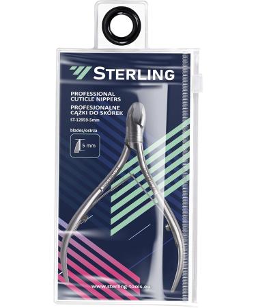 STERLING Cuticle Nippers | Double Spring | Extra Shaft | Stainless Steel | ST-12959 | Silver (5 mm) - Buy Online on SooperMarket.com