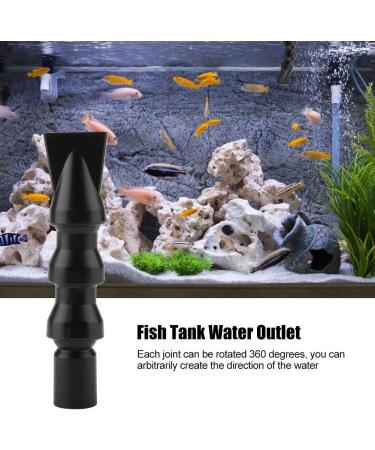 PSOP Aquarium Duck Flat Nozzle | 360 Rotatable Aquarium Filter Outlet Pipe | Small Duck Nozzle for Optimal Water Flow - Buy Online on SooperMarket.com