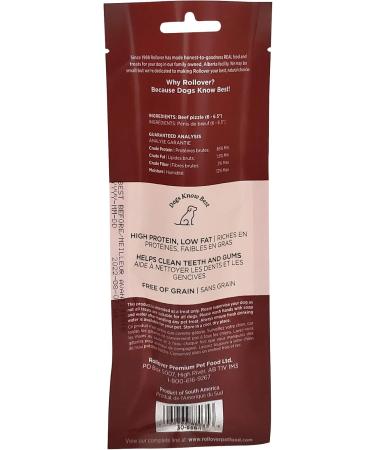 Rollover Braided Beef Chew - 1pk (6-6.5") 1 count (Pack of 1) - Buy Online on SooperMarket.com
