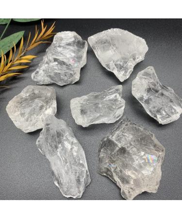 Specimen Healed Natural White Raw Stone Freeform Crystal Rough Quartz Irregulary Polished Stone Natural Minerals Home Decor Gifts As a Gift Gift - Buy Online on SooperMarket.com