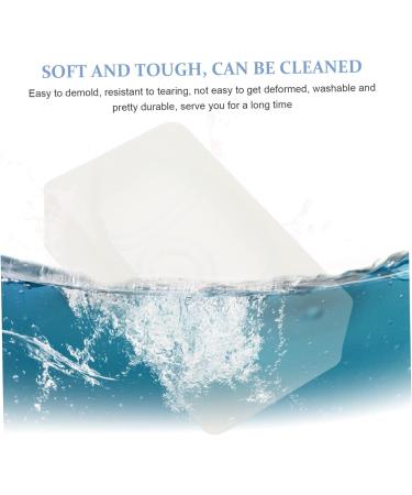 IMIKEYA Soap 4 Pcs Silicone Mold Child White Silica Gel Self Made Chewing Gum Shot Molds 5.2X3X1.5CMx2pcs Whitex2pcs - Buy Online on SooperMarket.com