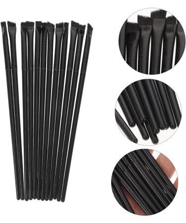Baluue 36 Pcs Eyeliner Brush Eye Shadow Brush Women Eyeliner Brush Brow Brushes for Eyebrows Black  - Buy Online on SooperMarket.com