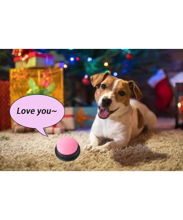 Dog Buttons Talk Training Dog Buttons for Communication Pet Talking Training Answer Buzzer 30 Second Record &Playback Funny Gift for School Study Office Home (Packs-4) - Buy Online on SooperMarket.com