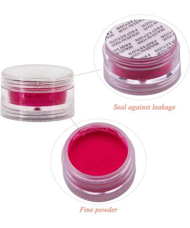Duufin 36 Colors Pigment Nail Powder - Luminous Iridescent Pearlescent Powder for Nail Art, Body & Crafts - Buy Online on SooperMarket.com