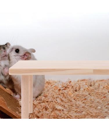 Buy Buguuyo Hamster Platform & Climbing Toys | Wooden Guinea Pig Cage Accessories - Buy Online on SooperMarket.com