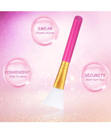 30 Pieces Silicone Face Mask Brushes | Soft Applicators for Mud Masks & Beauty Tools | 5 Colors Available - Buy Online on SooperMarket.com