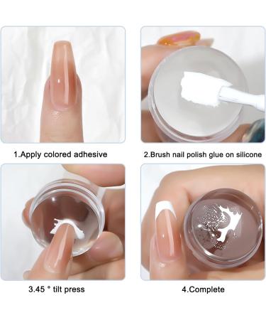 French Nails & Nail Stamp Template for DIY Manicure | Nail Art Printing Tools & Accessories - Buy Online on SooperMarket.com