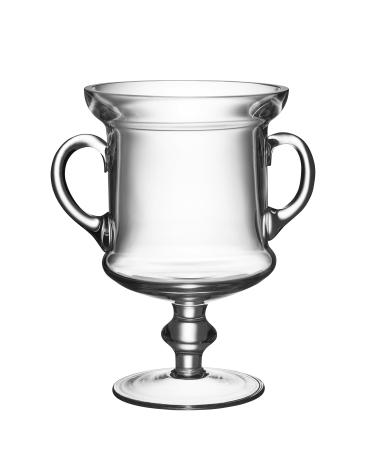 Barski - European Quality Glass - Trophy Cup with Handles - 8" Height - Made in Europe