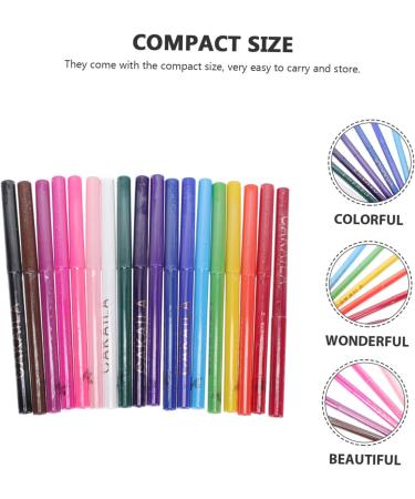 BELLIFFY 18pcs Eyeliner Colors Eye Liner Glitter Liner for Eyes Accessories for Eye Shadow Stick Abs - Buy Online on SooperMarket.com