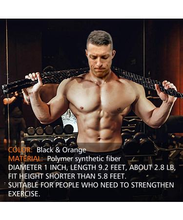 2LB/3LB/5LB Weighted Jump Rope for Men & Women - Heavy Skipping Rope for Total Body Workouts, Power Training & Muscle Building - Upgraded Edition Fitness Tool - Buy Online on SooperMarket.com