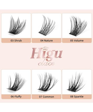 72 Pcs Mixed Length C Curl DIY Eyelash Extension Cluster Lashes - Volume Style D 8-16 - Buy Online on SooperMarket.com