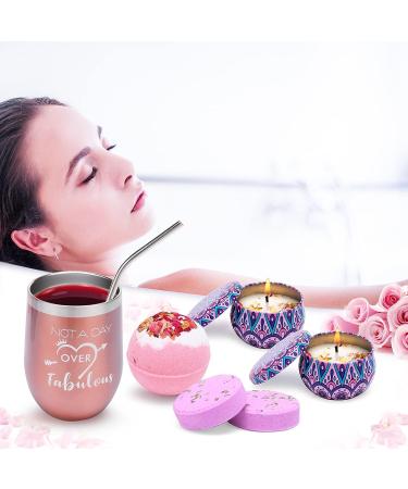 MIYYET Happy Birthday Gifts For Women - 12 Piece Relaxing Spa Gift Basket for Mom, Wife, Sister, and Friends - Top Birthday Present for Her - Buy Online on SooperMarket.com