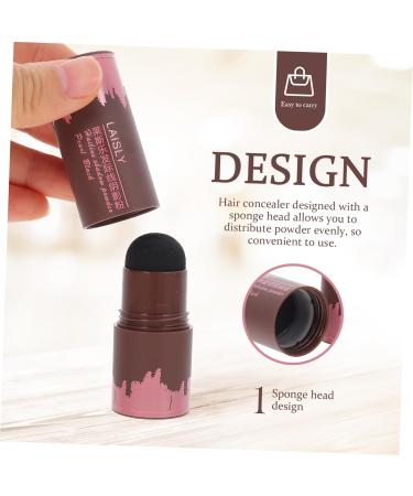 MAGICLULU 2pcs Hairline Powder Stick Makeup Powder Portable Sponge Pen Hairline Powder Waterproof Black Hairline Powder Brow Powder Concealer Trimming Reissue Artifact Plastic 1 count (Pack of 1) Assorted Color A - Buy Online on SooperMarket.com
