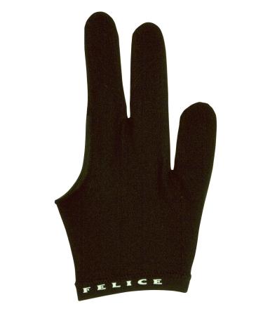 WinSport Billard glove Felice on hand stretchy and robust material adapts to the hand black red blue left on the right black bisod