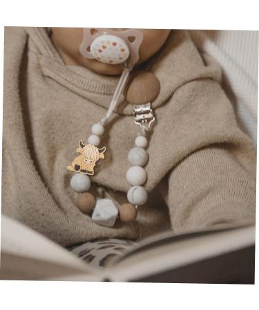 10pcs Cartoon Beads Teething Spacer Necklace DIY Kit - Animal Charm Silicone Jewelry Making Supplies - Buy Online on SooperMarket.com