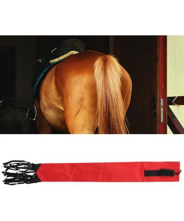 Tail Bag with Fringe Horse Tail Protector Guard Nonwoven Fabric Waterproof Breathable Horse Tail Bag (Red) - Buy Online on SooperMarket.com