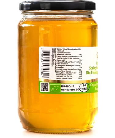 900 g Raw Organic Spring Forest Blossom Bee Honey - Buy Online on SooperMarket.com