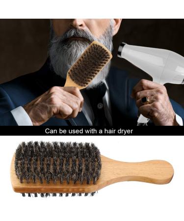 Pocket Beard Brush - Men's Double-Sided Multifunctional Shaving Brush for Perfect Grooming - Buy Online on SooperMarket.com
