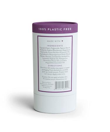 Native Plastic-Free Natural Deodorant for Women and Men | Aluminum Free with Baking Soda, Probiotics, Coconut Oil, and Shea Butter | Lavender & Rose Scent - Buy Online on SooperMarket.com