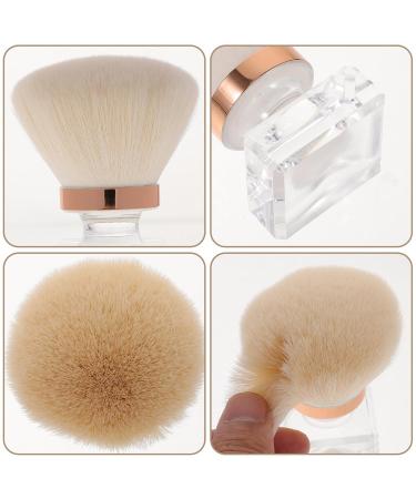 Beavorty Foundation Brush - Professional Makeup Brush for Powder & Highlighter | Soft Artificial Fiber | Ideal for Flawless Face & Blush Application - Buy Online on SooperMarket.com