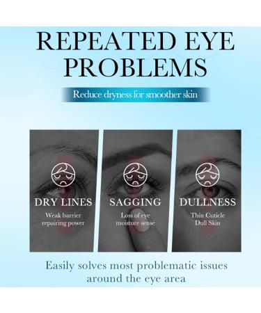 Collagen Eye Cream - Anti-Aging Dark Circle & Puffiness Relief Moisturizing Under Eye Cream for Youthful Skin - Buy Online on SooperMarket.com