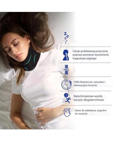Neck Collar Adjustable Soft Neck Support Foam Brace | Soft Neck Support Brace for Sleeping Aligns & Stabilizes Vertebrae Ensures Stability for Women & Men - Buy Online on SooperMarket.com