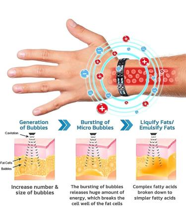 Noruion Far Infrared Ion Bracelet Noruion Far Infrared Ionizer Wristband Magnetic Bracelet Magnetic Bands for Men Men's Bracelet Adjustable Length with Titanium Power Magnetic Bracelet (1pcs) - Buy Online on SooperMarket.com