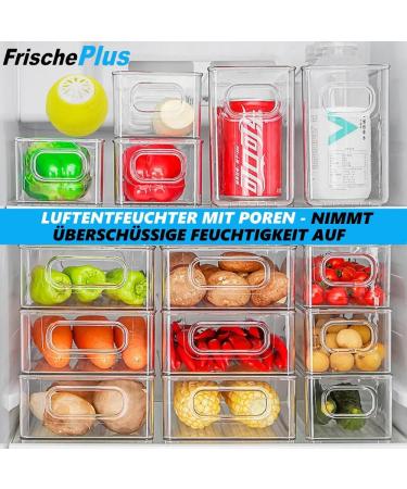 FrischePlus Natural Odor Neutralizer Balls Activated Carbon Refrigerator Odor Remover Set of 3 | Eco-Friendly & Effective Solution for Freshness - Buy Online on SooperMarket.com