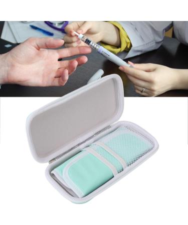 Cooler Bag Insulin Cooling Bag Excellent Insulation Portable for Insulin Pens (Vanilla Green) - Buy Online on SooperMarket.com