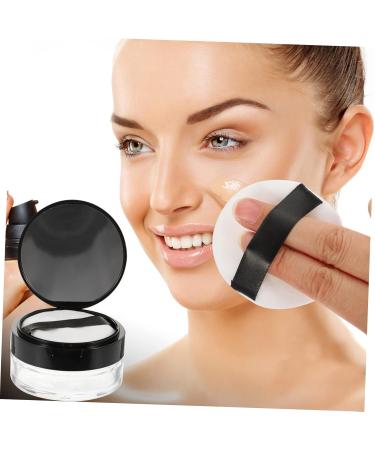 ibasenice 1 Set Loose Powder Box Powder Box Body Powder Case Offic Lotion Travel Plastic Nail Stickers Make up - Buy Online on SooperMarket.com
