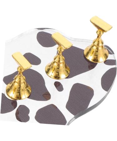 HAPINARY Fake Nail Stand 2 Sets magnetic supplies nail display stand nail frame nail stand for press press on nails holder with base Acrylic exercise rack press on artificial nails holder - Buy Online on SooperMarket.com