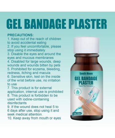 Korean Skin Care Watertightness Liquid Dressing - 10ml Transparent Plaster for Waterproof Protection - Buy Online on SooperMarket.com
