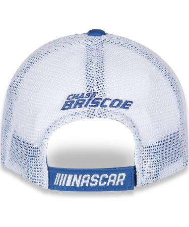 Buy Checkered Flag Sports Chase Briscoe NASCAR Hat | Blue Twill & White Mesh Back | One Size - International Shipping Available - Buy Online on SooperMarket.com