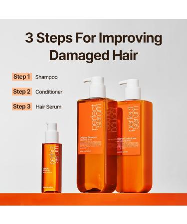 Mise En Scene Perfect Serum Conditioner for Damaged Hair - Nourishing Argan & Jojoba Oils for Smooth Glossy Hair - 22.99 Fl. Oz - International Shipping Available - Buy Online on SooperMarket.com