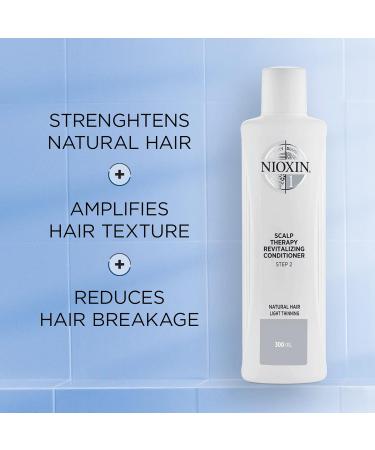Nioxin System 1 Shampoo & Conditioner Prepack for Natural Hair - 33.8 fl oz with Light Thinning Pumps - Buy Online on SooperMarket.com