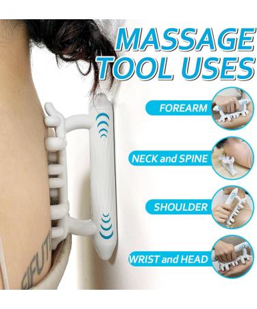 Fascia Massager for Deep Tissue Relief | Manual Trigger Point Massage Device for Neck Shoulders & Calves - Buy Online on SooperMarket.com