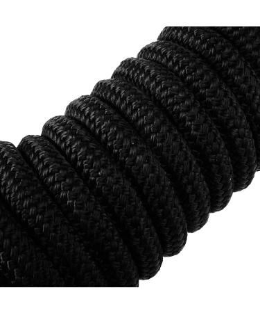 Amarine Made Double Braided Nylon Dock Lines 7700 lbs Breaking Strength - 20ft x 5/8inch (4 Pack) - Buy Online on SooperMarket.com