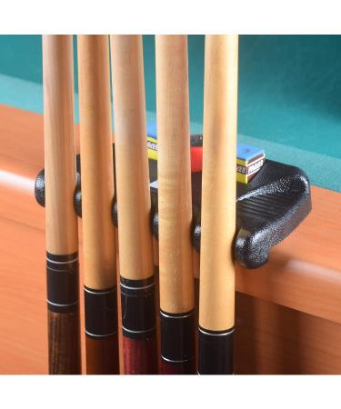 Gamesun 5-Hole Weighted Pool Cue Holder with Chalks - Cue Sticks Organizer - Buy Online on SooperMarket.com