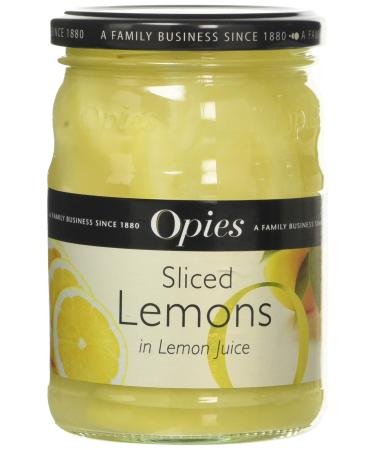 Opies Sliced Lemons in Lemon Juice 350g