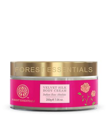 Forest Essentials Indian Rose Absolute Velvet Silk Body Cream 200g