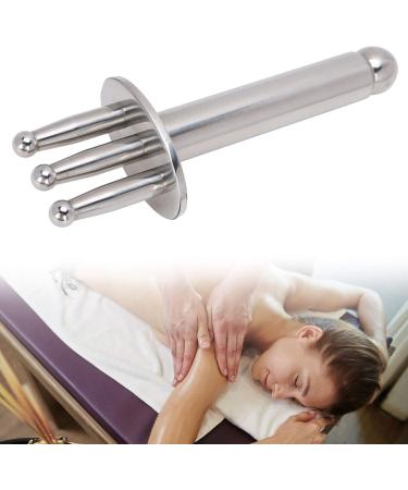FILFEEL Magnetotherapy Pen Magnetic Fork Meridian Points Massage Lymphatic Acid Drainage Magnet Acid Discharge Pen for Relaxing Deep Tissue - Buy Online on SooperMarket.com