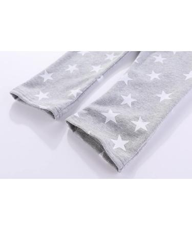 Mud Kingdom Little Boys Overalls | Casual Star Design | Size 9-12 Months | Gray - Buy Online on SooperMarket.com
