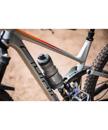 Zefal Sense Soft No Mud Bicycle Bottle - 800ml BPA-Free MTB Water Bottle with Mud Protection - Smoke Black - Buy Online on SooperMarket.com