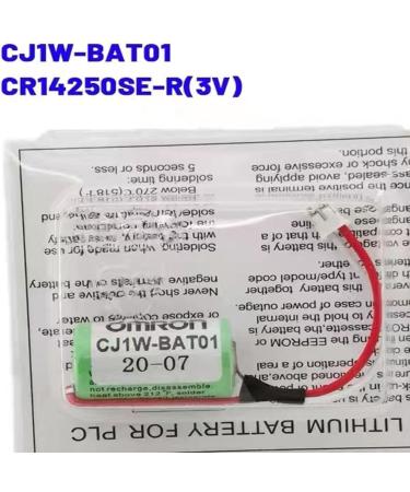 4 Pcs CJ1W-BAT01 3V 1000mAh Battery for CJ1M CJ1G CJ2M CJ2G CP1E CP1L CP1H COMP-311 PLC Controller International Shipping Available - Buy Online on SooperMarket.com