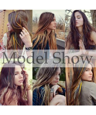 Prinfantasy Synthetic Hair Extensions - 16 inch, Heat Resistant Fashion Hairpieces for Cosplay, Party, Christmas - Hair Accessories for Girls & Women - GBBZ247 - Buy Online on SooperMarket.com