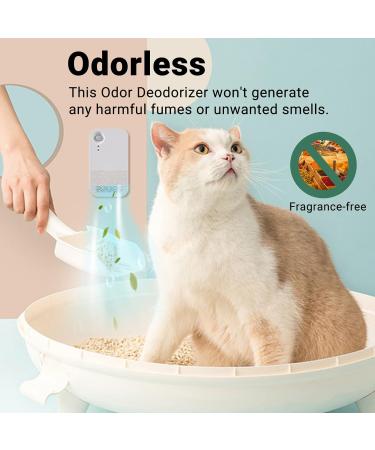 Cat Toilet Deodorizer - Effective Odor Neutralizer for Small Spaces | Freshen Refrigerators & Bathrooms - A05 - Buy Online on SooperMarket.com
