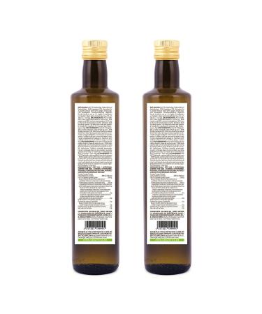 GreatVita C8 Oil 2x500ml | 100% Caprylic Acid MCT Oil | Tasteless Coconut Oil | Premium Quality for International Shipping - Buy Online on SooperMarket.com