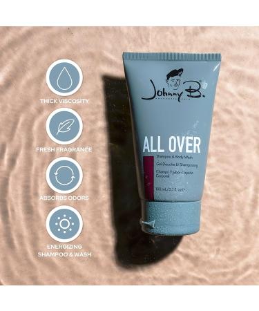 JOHNNY B. Professional All Over Hair Shampoo & Body Wash - International Shipping Available - Buy Online on SooperMarket.com